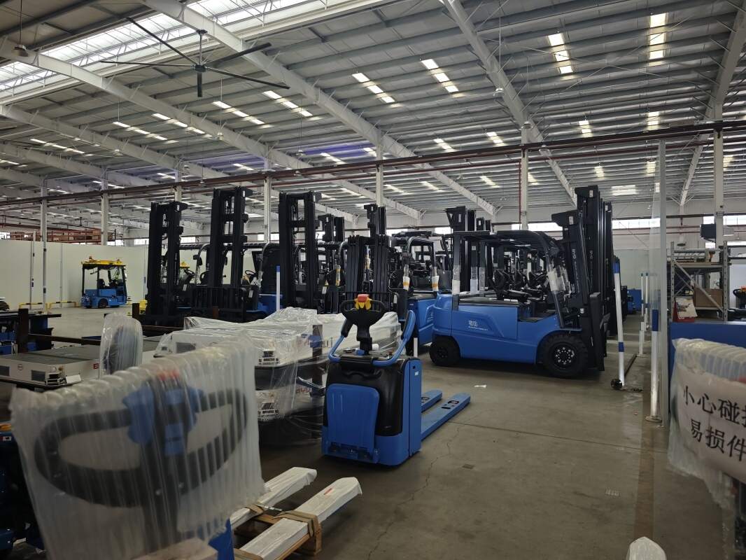 前移式电动叉车，出库入库作业流程优化